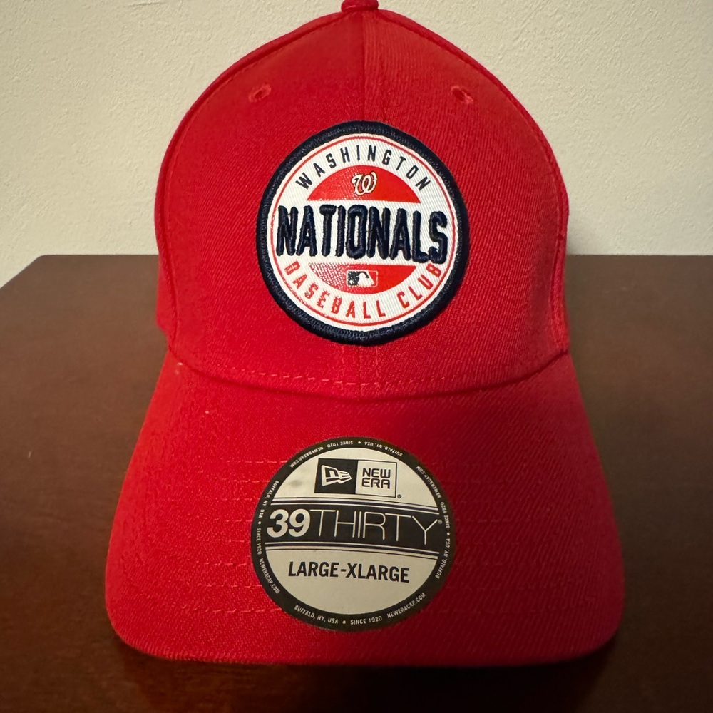 New Era Nationals Red Baseball Cap